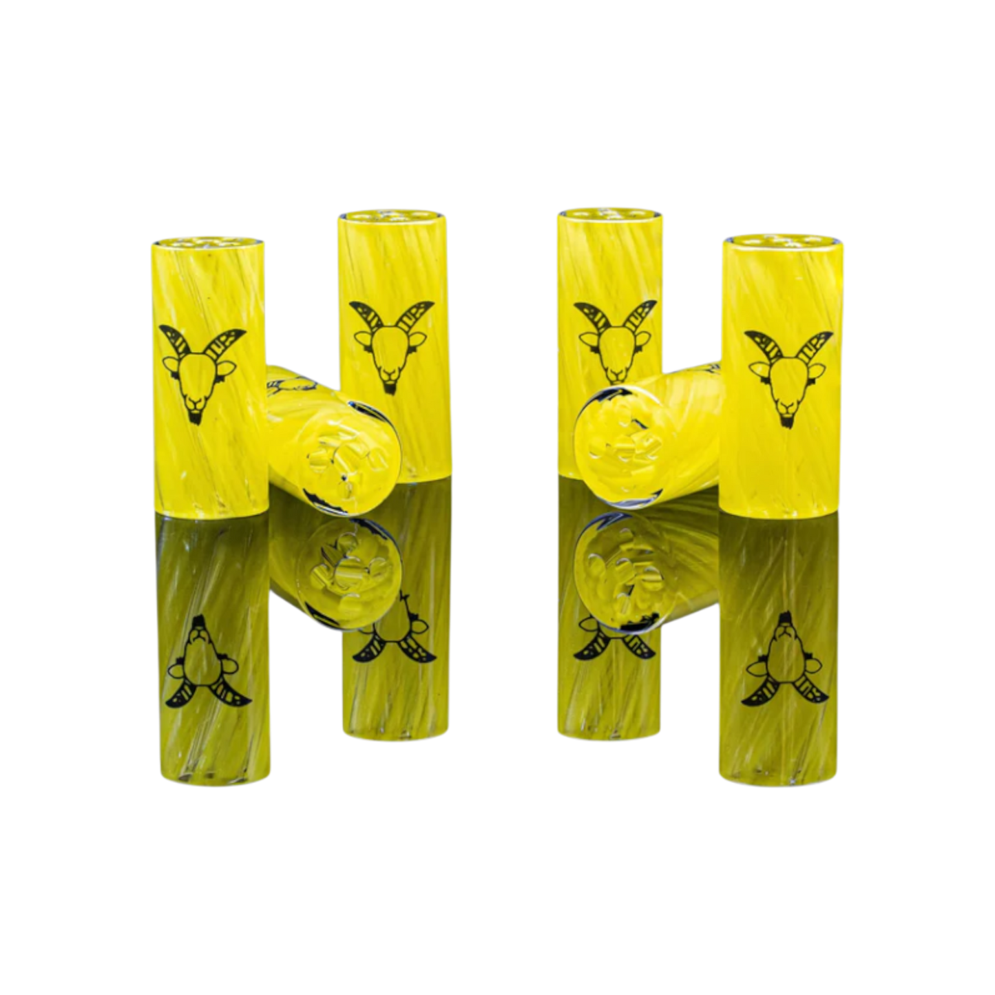 11mm Glas Tip · Yellow Cran Roll with the Goat