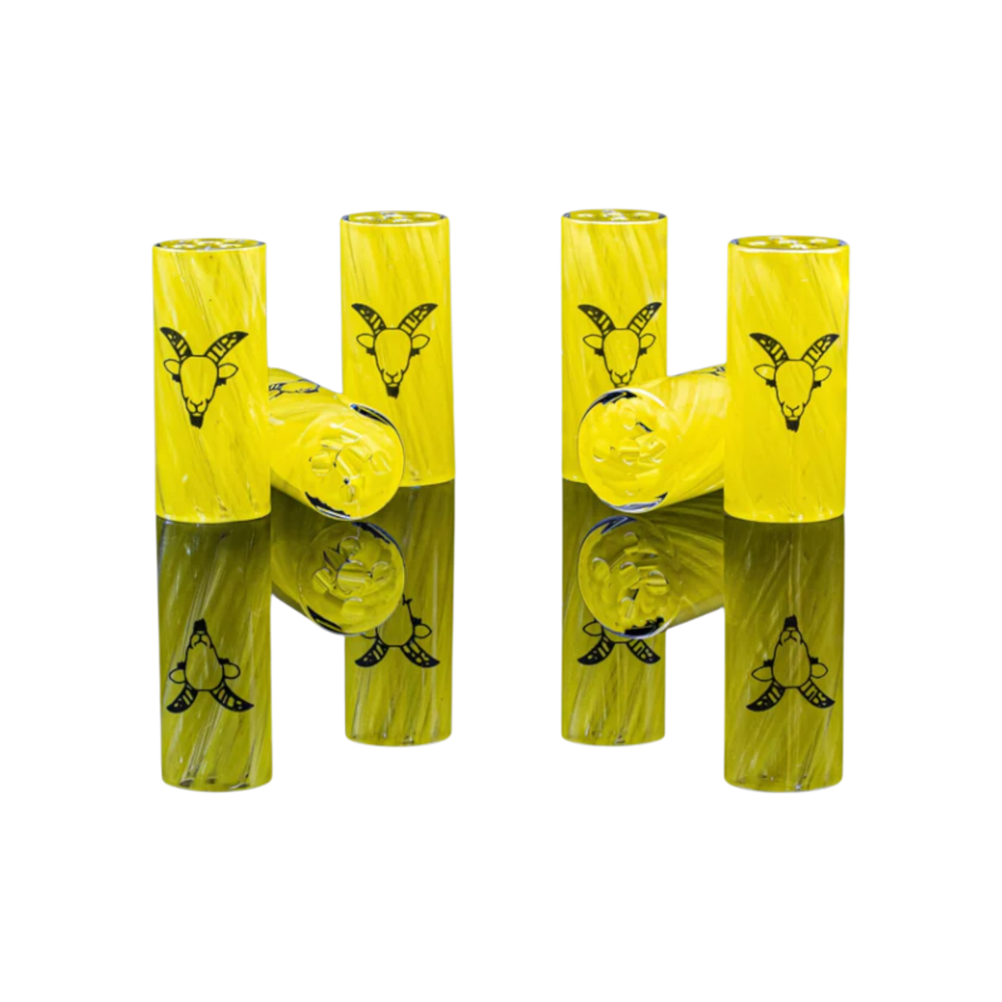 11mm Glas Tip · Yellow Cran Roll with the Goat