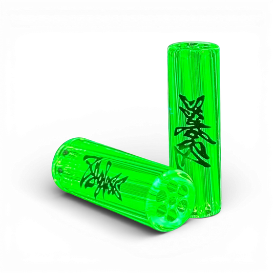 78Glass Glas Tip Ion UV reaktiv handgefertigt