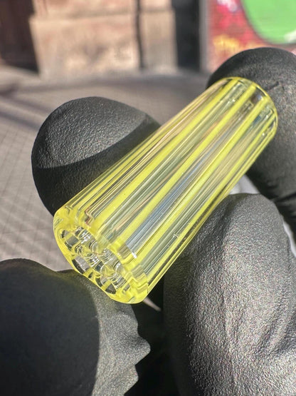 Handgefertigter Glas Tip 12 mm aus Borosilikatglas