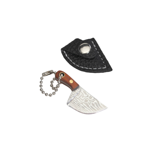 Hasch Messer mit Futteral aus Metall