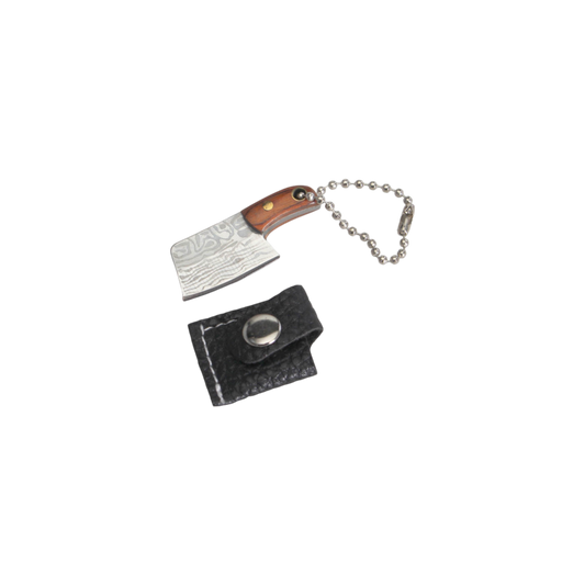 Hasch Messerchen mit Futteral aus Metall